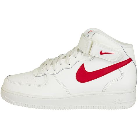 nike herren air force 1 mid 07 rot weis|nike air force 1 07 kaufen.